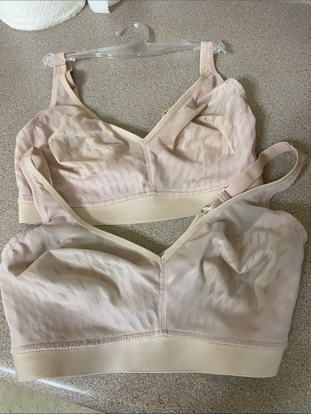 Set of 2 Wacoal 32ddd Elevated Allure Wireless Bra Rose Dust Bralette